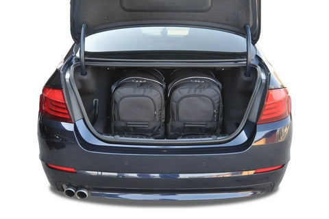 BMW 5 Serie Limousine 2010-2016 Reistassen Set 4-delig Kofferbak Auto Op Maat Gemaakt Car Bags