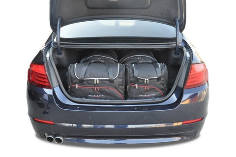 BMW 5 Serie Limousine 2010-2016 Reistassen Set 4-delig Kofferbak Auto Op Maat Gemaakt Car Bags