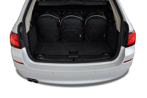BMW 5 Serie Touring 2010-2017 Reistassen Set 5-delig Kofferbak Trunk Auto Op Maat Gemaakt Car Bags
