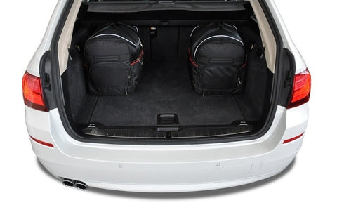 BMW 5 Serie Touring 2010-2017 Reistassen Set 5-delig Kofferbak Trunk Auto Op Maat Gemaakt Car Bags