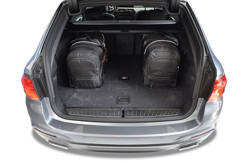 BMW 5 Serie Touring 2017+ Reistassen Set 5-delig Trunk Weekendtassen Auto Op Maat Gemaakt Car Bags