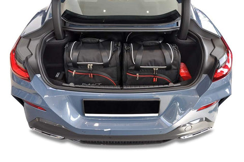 BMW 8 Serie Coupé 2018+ Reistassen Set 4-delig Kofferbak Trunk Weekendtassen Auto Op Maat Gemaakt