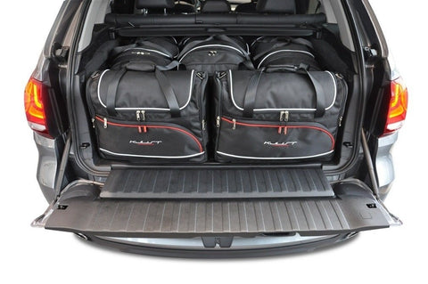 BMW X5 2013-2018 Reistassen Set 5-delig Kofferbak Trunk Weekendtassen Auto Op Maat Gemaakt Car Bags