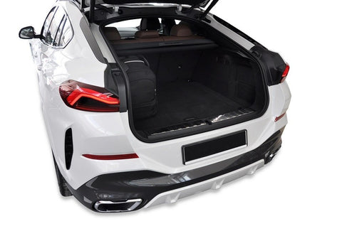 BMW X6 2019+ Reistassen Set 5-delig Kofferbak Trunk Weekendtassen Auto Op Maat Gemaakt Car Bags