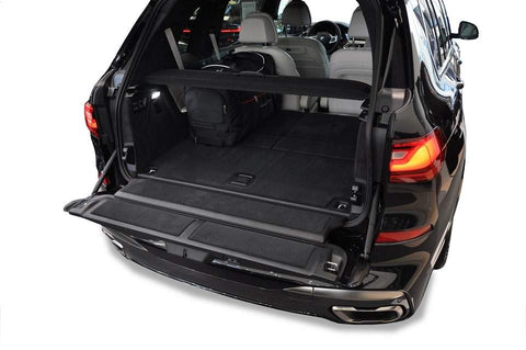 BMW X7 2019+ Reistassen Set 5-delig Kofferbak Trunk Weekendtassen Auto Op Maat Gemaakt Car Bags