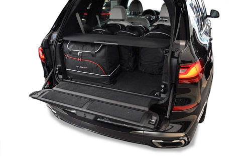 BMW X7 2019+ Reistassen Set 5-delig Kofferbak Trunk Weekendtassen Auto Op Maat Gemaakt Car Bags