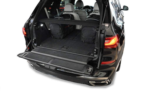 BMW X7 2019+ Reistassen Set 5-delig Kofferbak Trunk Weekendtassen Auto Op Maat Gemaakt Car Bags