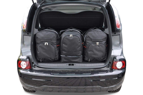 Citroën C3 Picasso 2008-2017 Reistassen Set 3-delig Kofferbak Trunk Weekendtassen Auto Car Bags