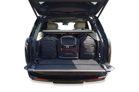 Reistassen set LAND ROVER RANGE ROVER 2021+: 4 perfect passende tassen, 30% meer bagageruimte, gratis verzending NL & BE, 3 jaar garantie.