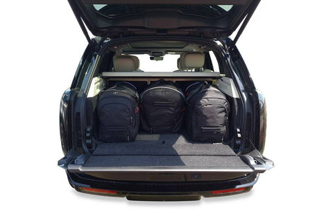 Reistassen set LAND ROVER RANGE ROVER 2021+: 4 perfect passende tassen, 30% meer bagageruimte, gratis verzending NL & BE, 3 jaar garantie.