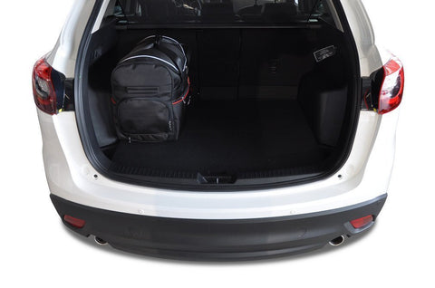 Mazda CX-5 2011-2017 Reistassen Set 5-delig Kofferbak Weekendtassen Auto Op Maat Gemaakt Car Bags