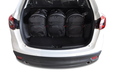 Mazda CX-5 2011-2017 Reistassen Set 5-delig Kofferbak Weekendtassen Auto Op Maat Gemaakt Car Bags