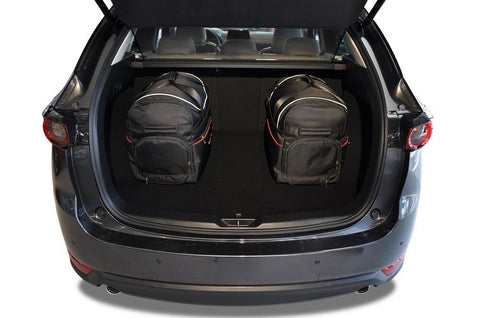 Mazda CX-5 2017+ Reistassen Set 5-delig Kofferbak Trunk Weekendtassen Auto Op Maat Gemaakt Car Bags