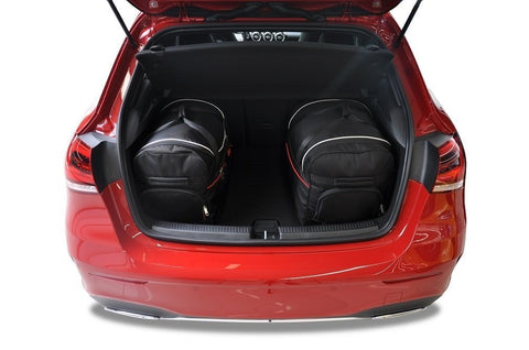 Mercedes-Benz A-Klasse Hatchback 2018+ Reistassen Set 4-delig Kofferbak Weekendtassen Auto Car Bags