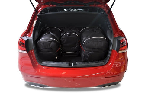 Mercedes-Benz A-Klasse Hatchback 2018+ Reistassen Set 4-delig Kofferbak Weekendtassen Auto Car Bags