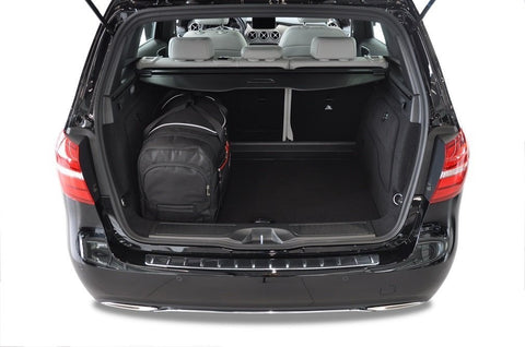 Mercedes-Benz B-Klasse 2011-2018 Reistassen Set 4-delig Kofferbak Auto Op Maat Gemaakt  Car Bags