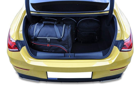 Mercedes-Benz CLA Coupé 2019+ Reistassen Set 5-delig Kofferbak Trunk Auto Op Maat Gemaakt Car Bags