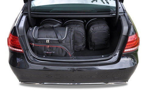 Mercedes-Benz E-Klasse Limousine 2009-2015 Reistassen Set 5-delig Kofferbak Auto Op Maat Gemaakt