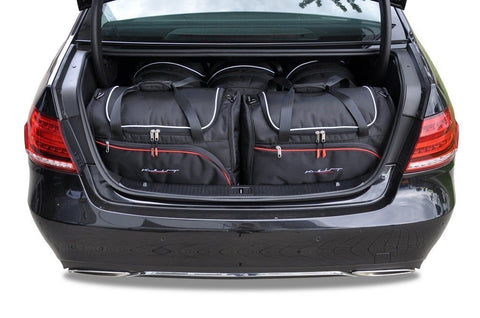 Mercedes-Benz E-Klasse Limousine 2009-2015 Reistassen Set 5-delig Kofferbak Auto Op Maat Gemaakt