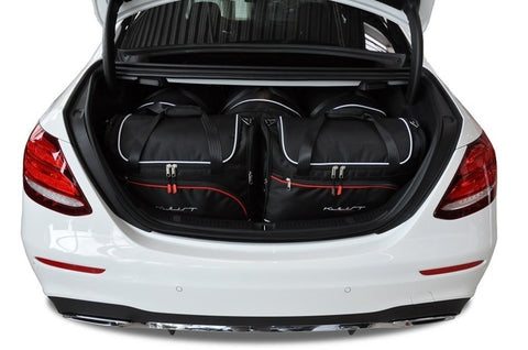 Mercedes-Benz E-Klasse Limousine 2016+ Reistassen Set 5-delig Kofferbak Trunk Weekendtassen Auto