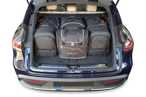 Mercedes-Benz EQC 2019+ Reistassen Set 4-delig Trunk Weekendtassen Auto Op Maat Gemaakt Car Bags