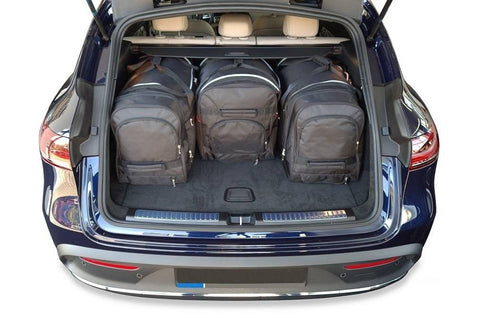 Mercedes-Benz EQC 2019+ Reistassen Set 4-delig Trunk Weekendtassen Auto Op Maat Gemaakt Car Bags
