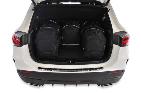 Mercedes-Benz GLA 2020+ Reistassen Set 4-delig Trunk Weekendtassen Auto Op Maat Gemaakt Car Bags