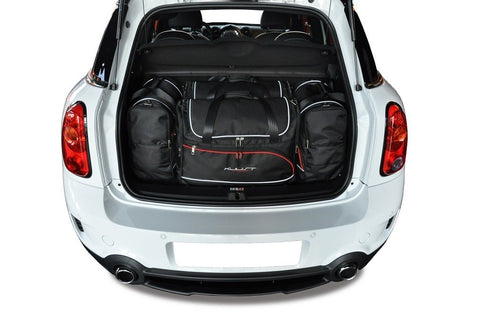 Mini Countryman 2010-2015 Reistassen Set 4-delig Kofferbak Trunk Weekendtassen Auto Op Maat Gemaakt