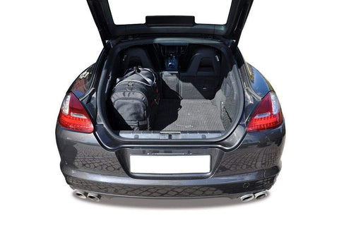 Porsche Panamera 2010-2016 Reistassen Set 4-delig Trunk Weekendtassen Auto Op Maat Gemaakt Car Bags