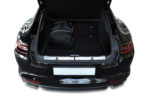 Porsche Panamera E-Hybrid 2016+ Reistassen Set 4-delig Kofferbak Trunk Weekendtassen Auto Car Bags
