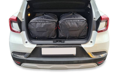 Renault Captur Plug-in Hybrid 2020+ Reistassen Set 2-delig Kofferbak Weekendtassen Auto Car Bags