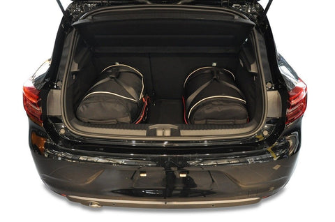 Renault Clio Hatchback 2019+ Reistassen Set 3-delig Kofferbak Trunk Weekendtassen Auto Car Bags