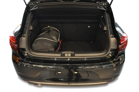 Renault Clio Hatchback 2019+ Reistassen Set 3-delig Kofferbak Trunk Weekendtassen Auto Car Bags