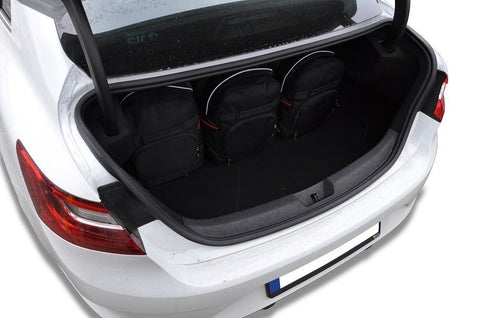Renault Mégane Grand Coupé 2016+ Reistassen Set 5-delig Kofferbak Trunk Weekendtassen Auto Car Bags