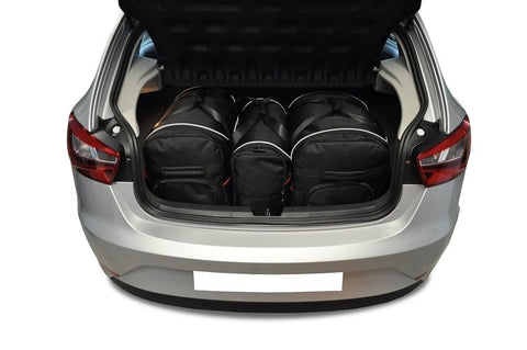 Seat Ibiza SportCoupé 2008-2016 Reistassen Set 3-delig Kofferbak Trunk Weekendtassen Auto Car Bags