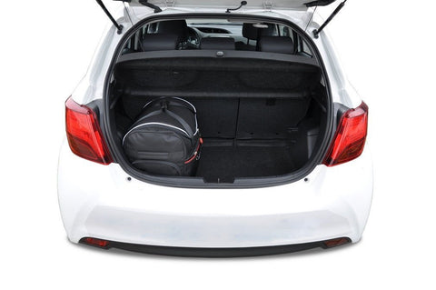 Toyota Yaris 2011-2020 Reistassen Set 3-delig Kofferbak Weekendtassen Auto Op Maat Gemaakt Car Bags