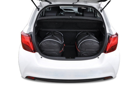Toyota Yaris 2011-2020 Reistassen Set 3-delig Kofferbak Weekendtassen Auto Op Maat Gemaakt Car Bags