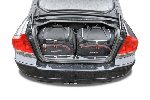 Volvo S60 2000-2010 Reistassen Set 5-delig Kofferbak Weekendtassen Auto Op Maat Gemaakt Car Bags