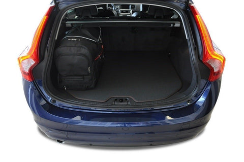 Volvo V60 2010-2018 Reistassen Set 4-delig Kofferbak Weekendtassen Auto Op Maat Gemaakt Car Bags