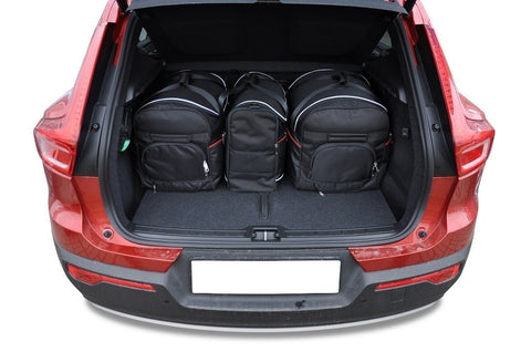 Volvo XC40 2017+ Reistassen Set 5-delig Kofferbak Trunk Weekendtassen Auto Op Maat Gemaakt Car Bags