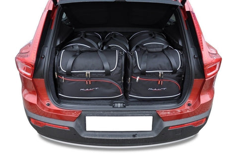 Volvo XC40 2017+ Reistassen Set 5-delig Kofferbak Trunk Weekendtassen Auto Op Maat Gemaakt Car Bags