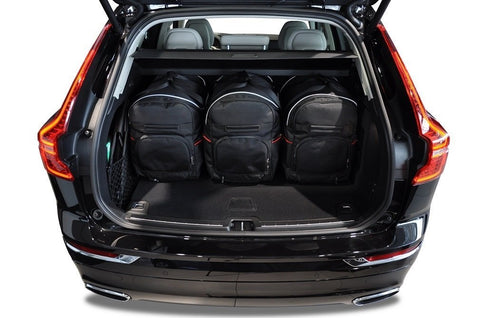 Volvo XC60 2017+ Reistassen Set 5-delig Kofferbak Trunk Weekendtassen Auto Op Maat Gemaakt Car Bags