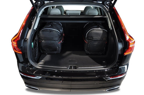 Volvo XC60 2017+ Reistassen Set 5-delig Kofferbak Trunk Weekendtassen Auto Op Maat Gemaakt Car Bags