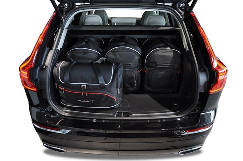 Volvo XC60 2017+ Reistassen Set 5-delig Kofferbak Trunk Weekendtassen Auto Op Maat Gemaakt Car Bags