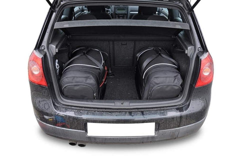Volkswagen Golf Hatchback 2003-2008 Reistassen Set 4-delig VW Kofferbak Weekendtassen Auto Car Bags