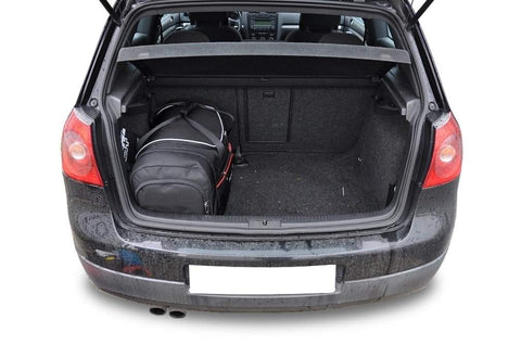 Volkswagen Golf Hatchback 2003-2008 Reistassen Set 4-delig VW Kofferbak Weekendtassen Auto Car Bags