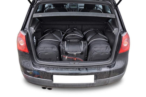 Volkswagen Golf Hatchback 2003-2008 Reistassen Set 4-delig VW Kofferbak Weekendtassen Auto Car Bags