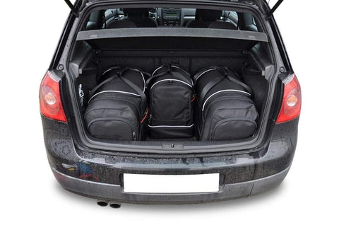 Volkswagen Golf Hatchback 2003-2008 Reistassen Set 4-delig VW Kofferbak Weekendtassen Auto Car Bags