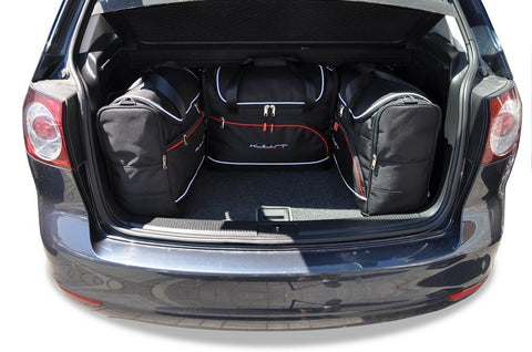 Volkswagen Golf Plus 2008-2012 Reistassen Set 4-delig VW Kofferbak Auto Op Maat Gemaakt Car Bags