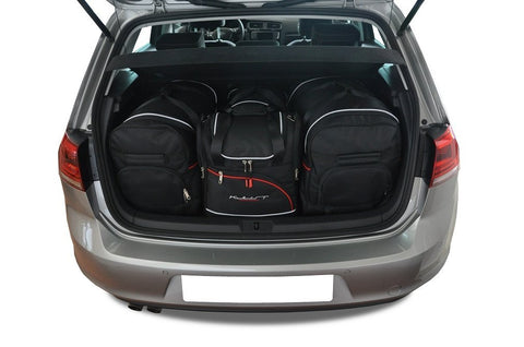 Volkswagen Golf Sportsvan 2013+ Reistassen Set 4-delig Kofferbak Trunk Weekendtassen Auto Car Bags
